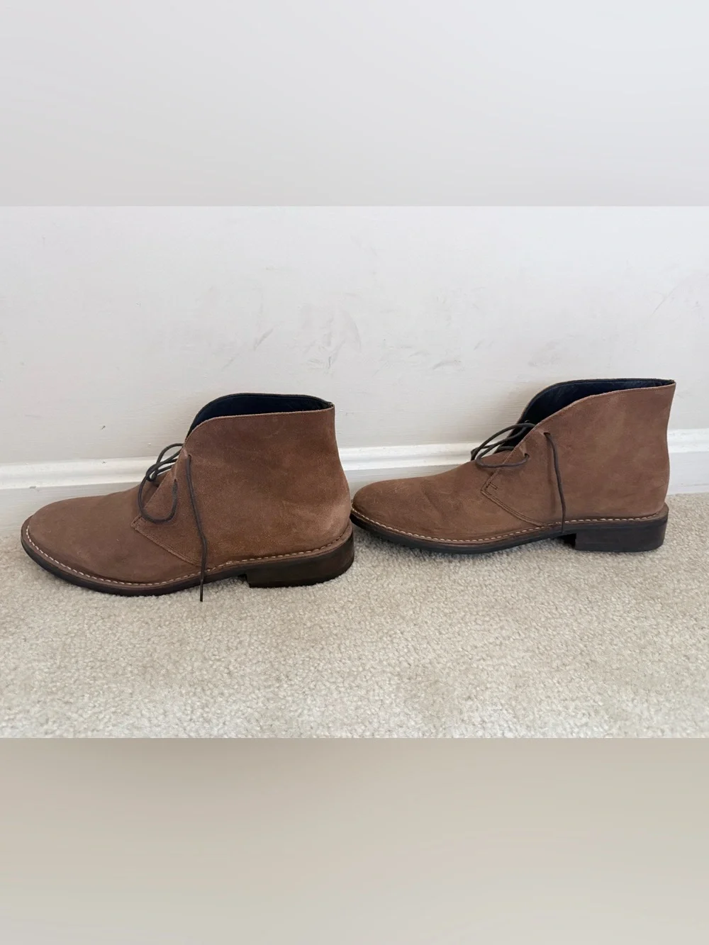 Thursday Boot Co. Scout Chukka Boots - Cognac Suede - Men's Size 10.5